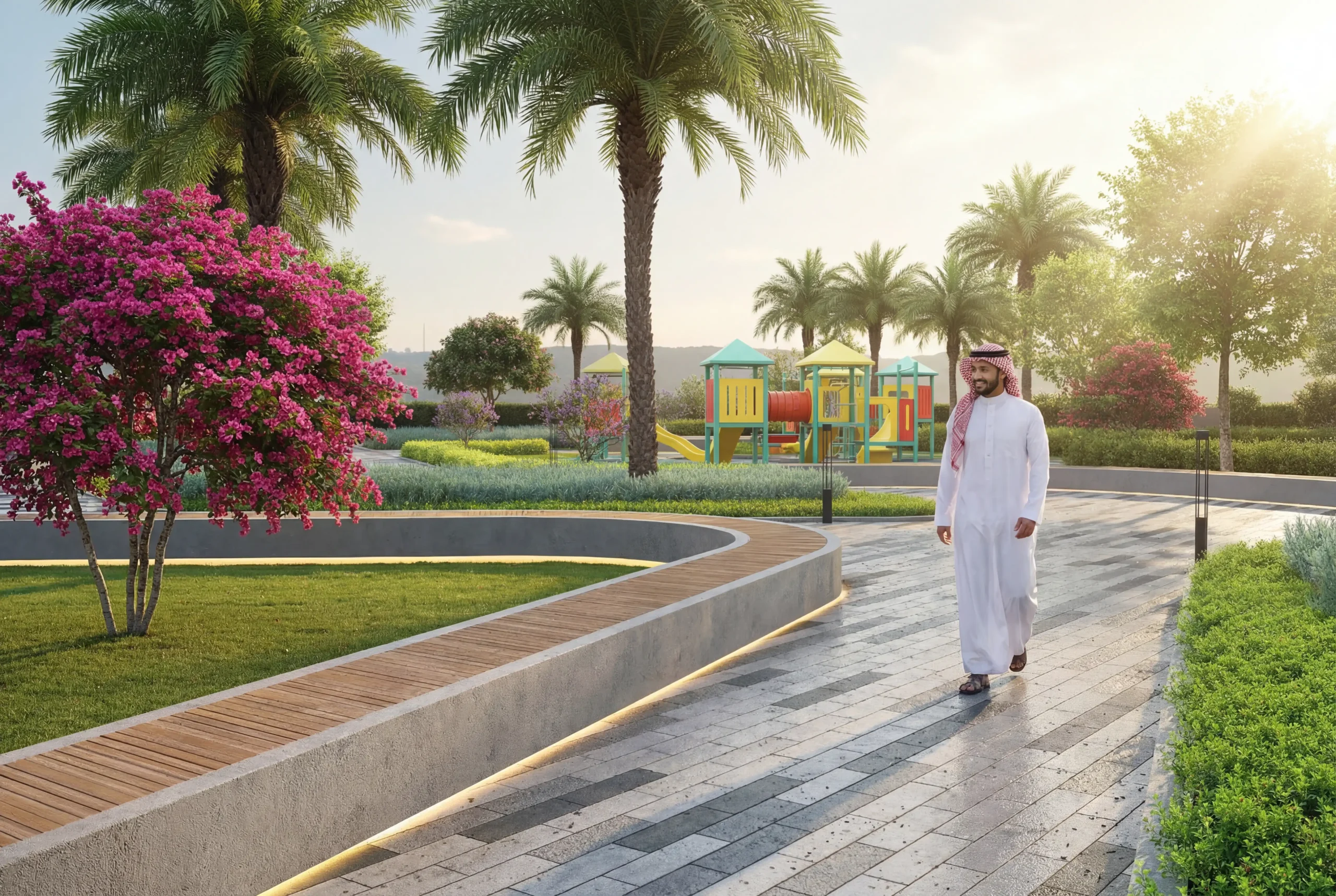 حديقة مسجد ملهم